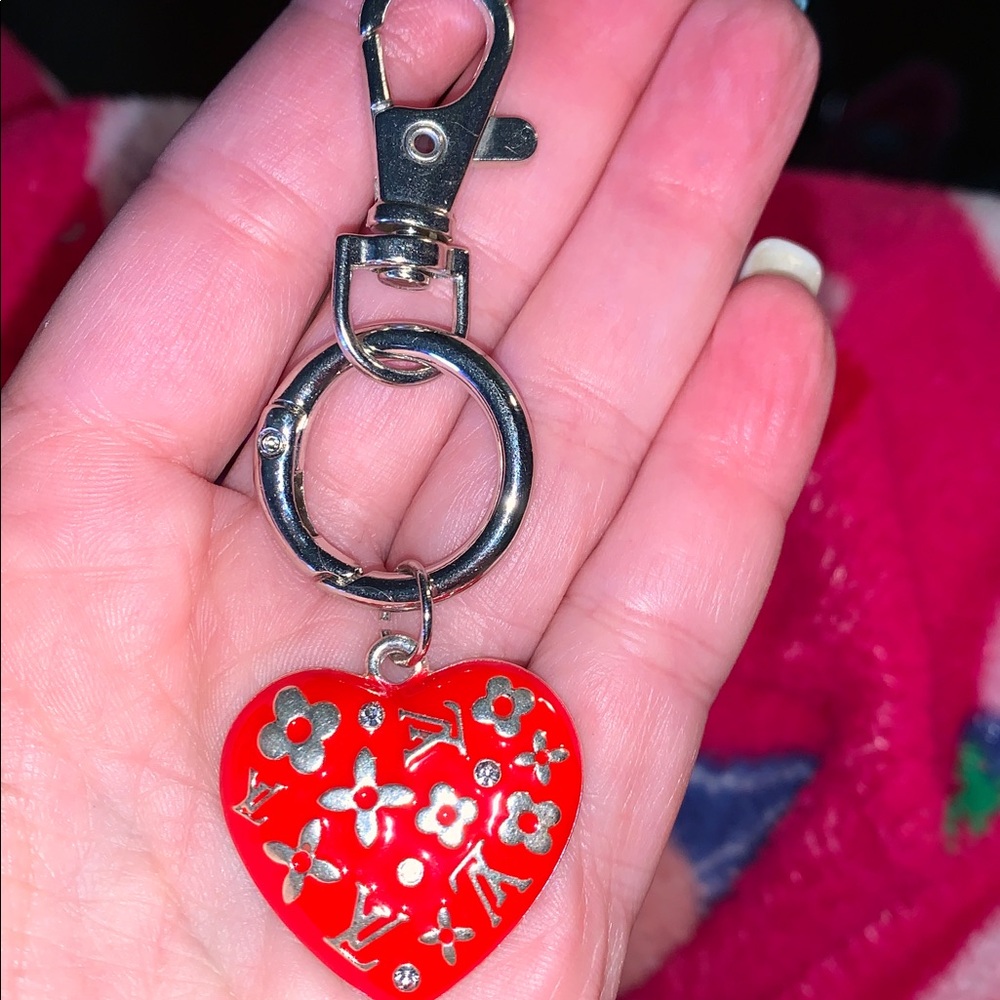Monogram purse/bag charm keychain pendant - Picture 6 of 8